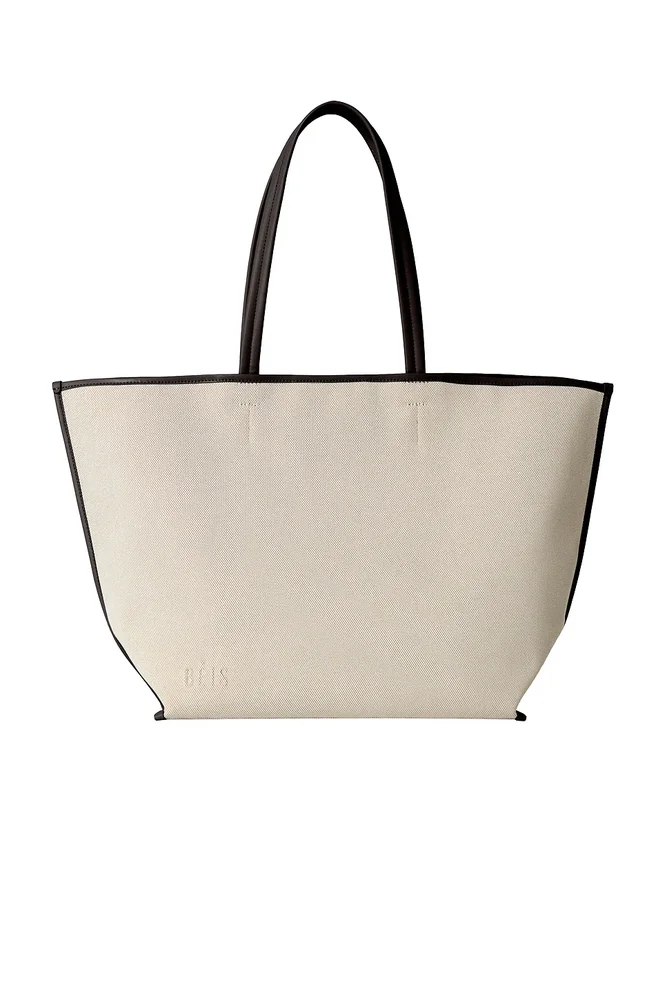 The Leather Trim Tote