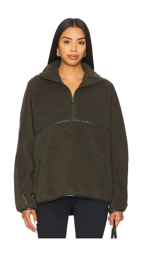 Long Sleeve Breton Pullover in White