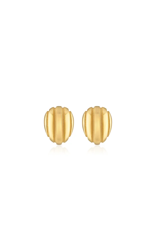 Eos 18K Yellow Gold Earrings
