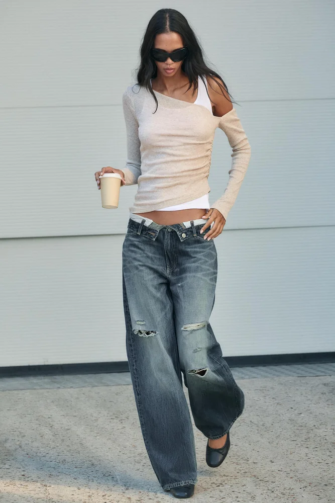Double Draped Top