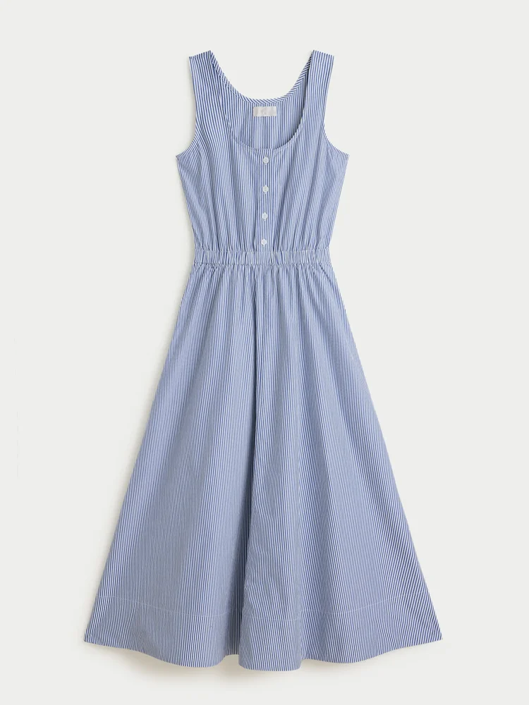 Daphne Dress in Cotton Poplin