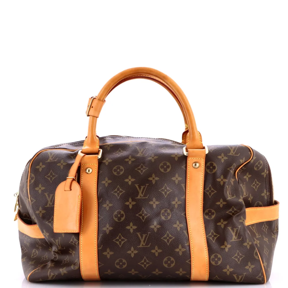 Carryall Handbag Monogram Canvas, Brown
