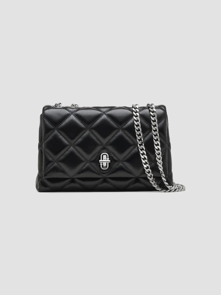 The Slim Dual Quilted Convertible Shoulder Bag