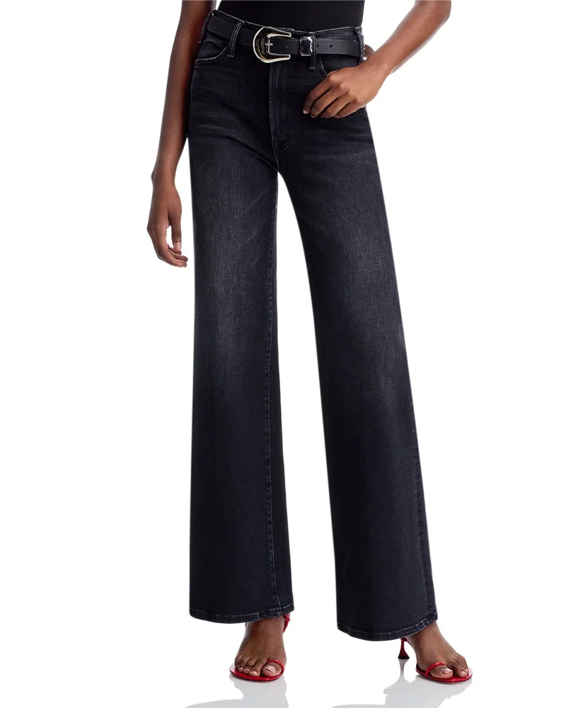 The Hustler Roller Sneak High Rise Jeans in Not Today Satan