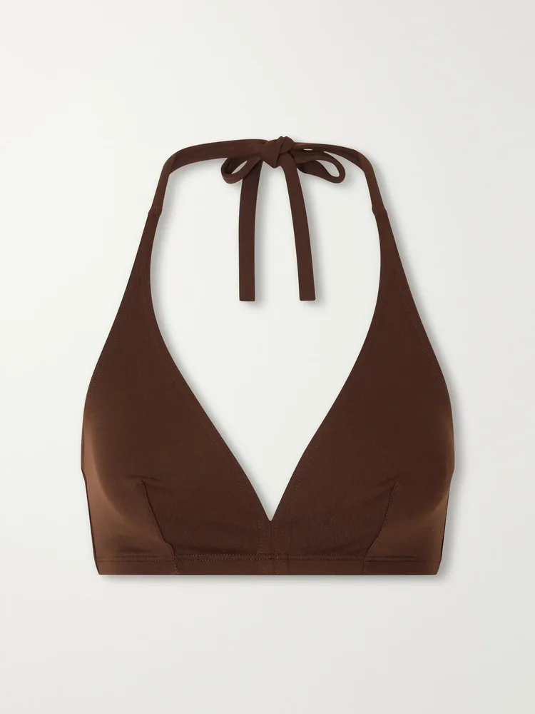 Les Essentiels Gang triangle bikini top