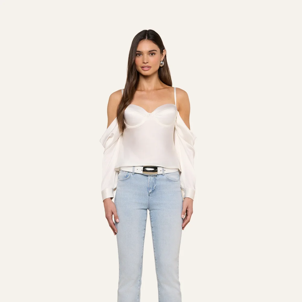 Saya Satin Top