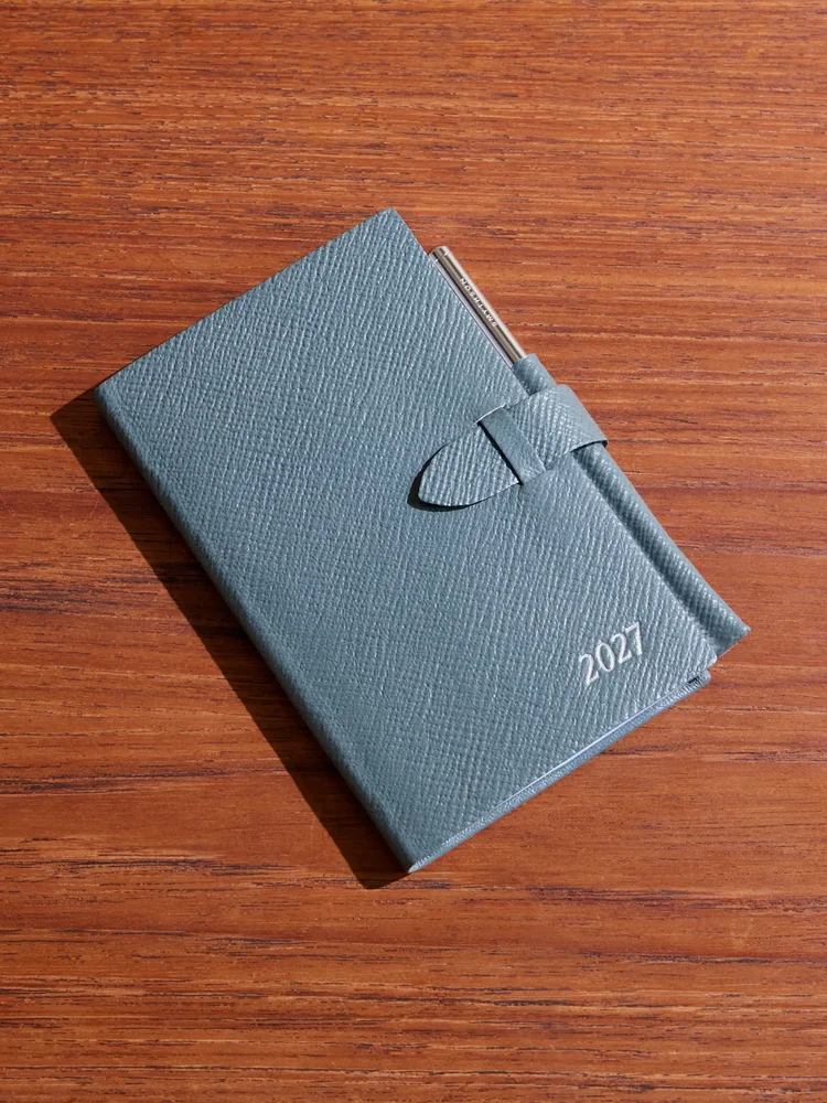 Cross-Grain Leather Notebook