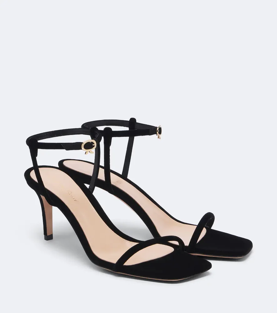 Velvet Sandals