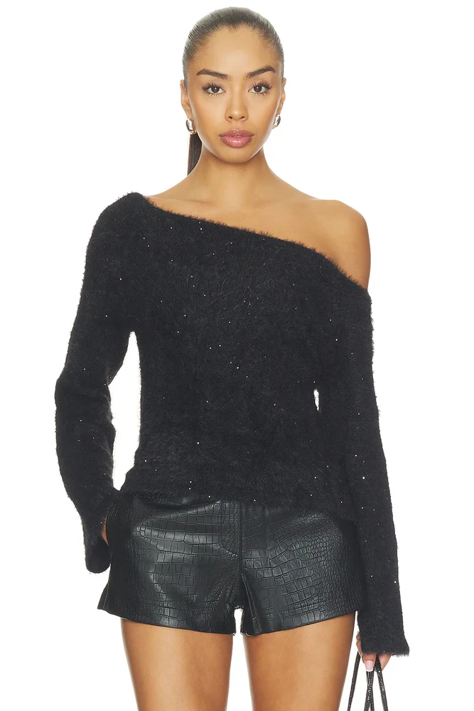 Crystal Sequin Knit Jumper
