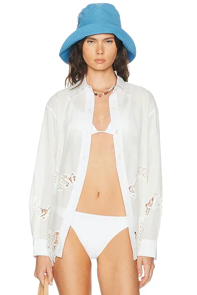 Sumi Button Down Top