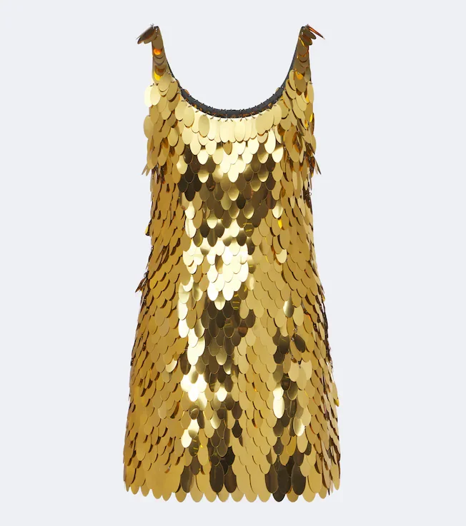 Sequined minidress