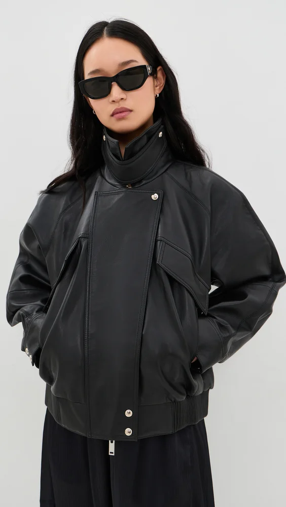 Retrofête Sylvana Leather Jacket