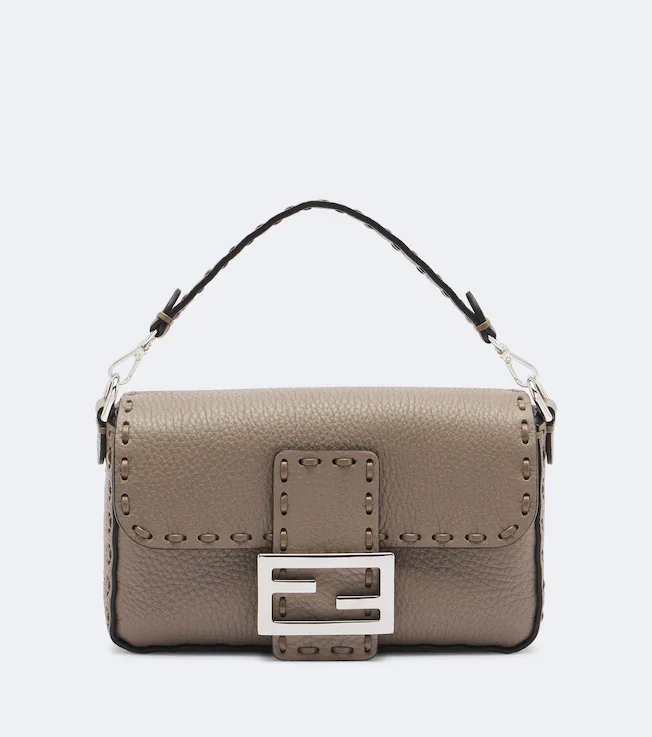 Baguette Mini leather top-handle bag