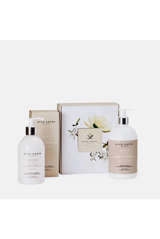Jasmine & Waterlilly Shower Gel & Body Lotion Gift Set