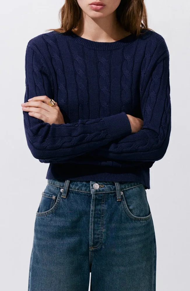 Cable Stitch Sweater
