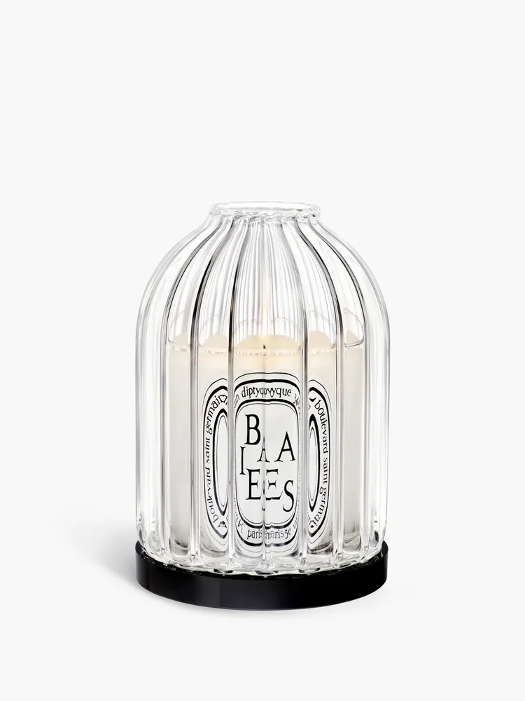 Ribbed Candle Holder for Small Candles