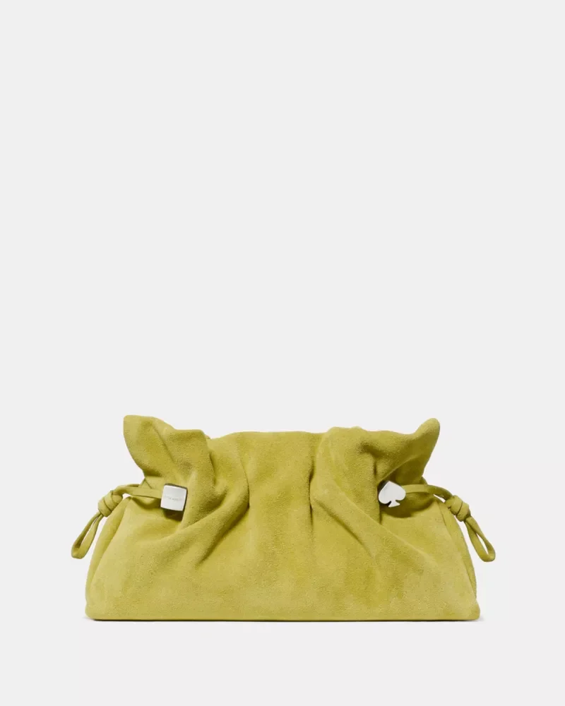 Rio Suede Clutch Bag