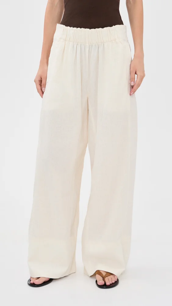 Days End Pull On Linen Pants