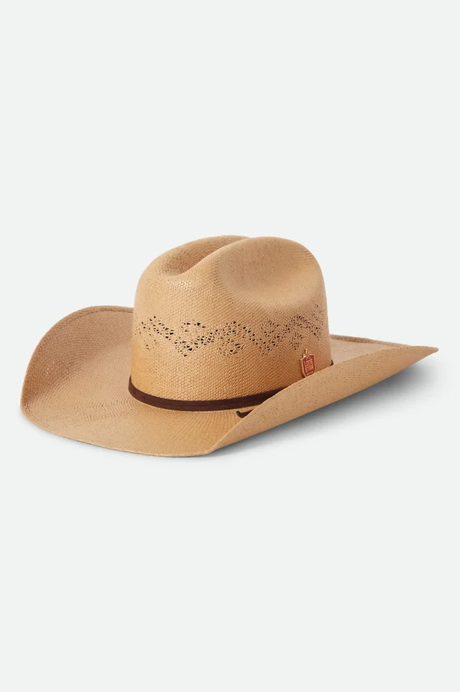 Lone Star Straw Cowboy Hat in Texas Gold
