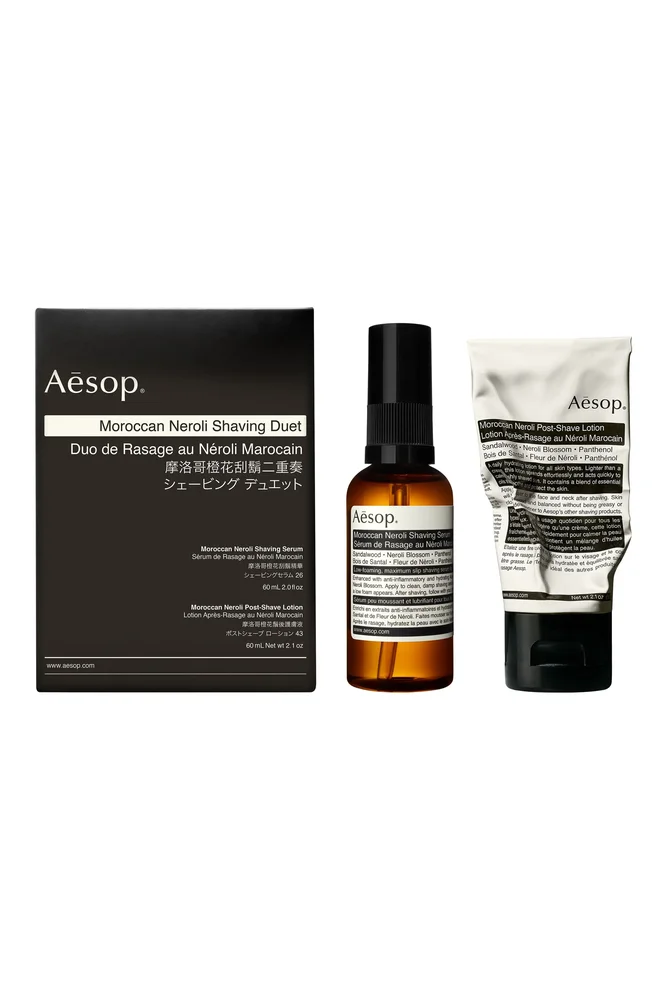 Moroccan Neroli Shaving Duet