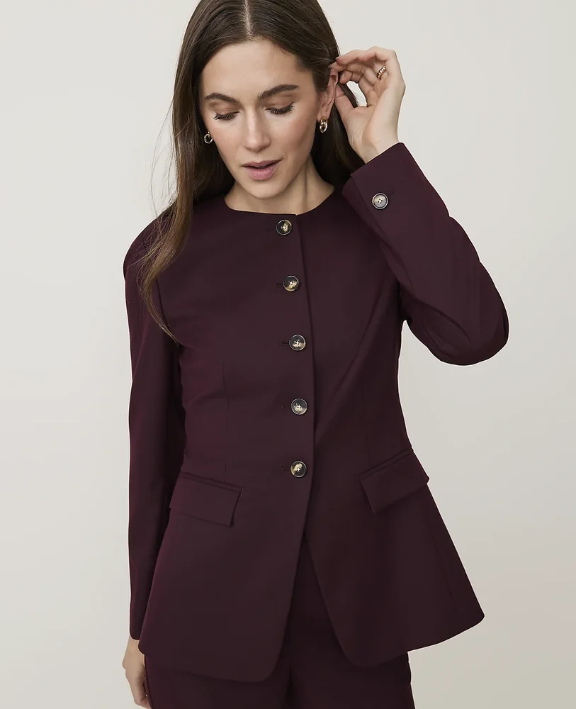 The Curved Hem Jacket