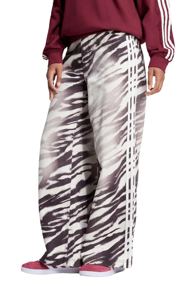 Zebra Wide Leg Pants