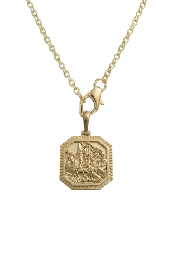 Odysseus Coin Pendant Necklace