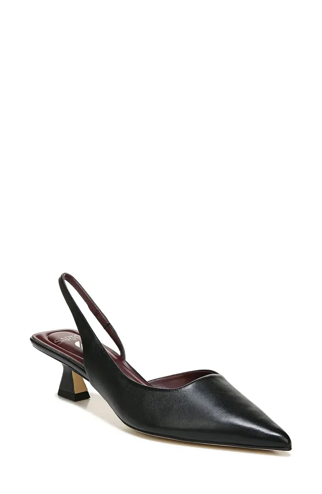 Devin Kitten Heel Slingback Pump
