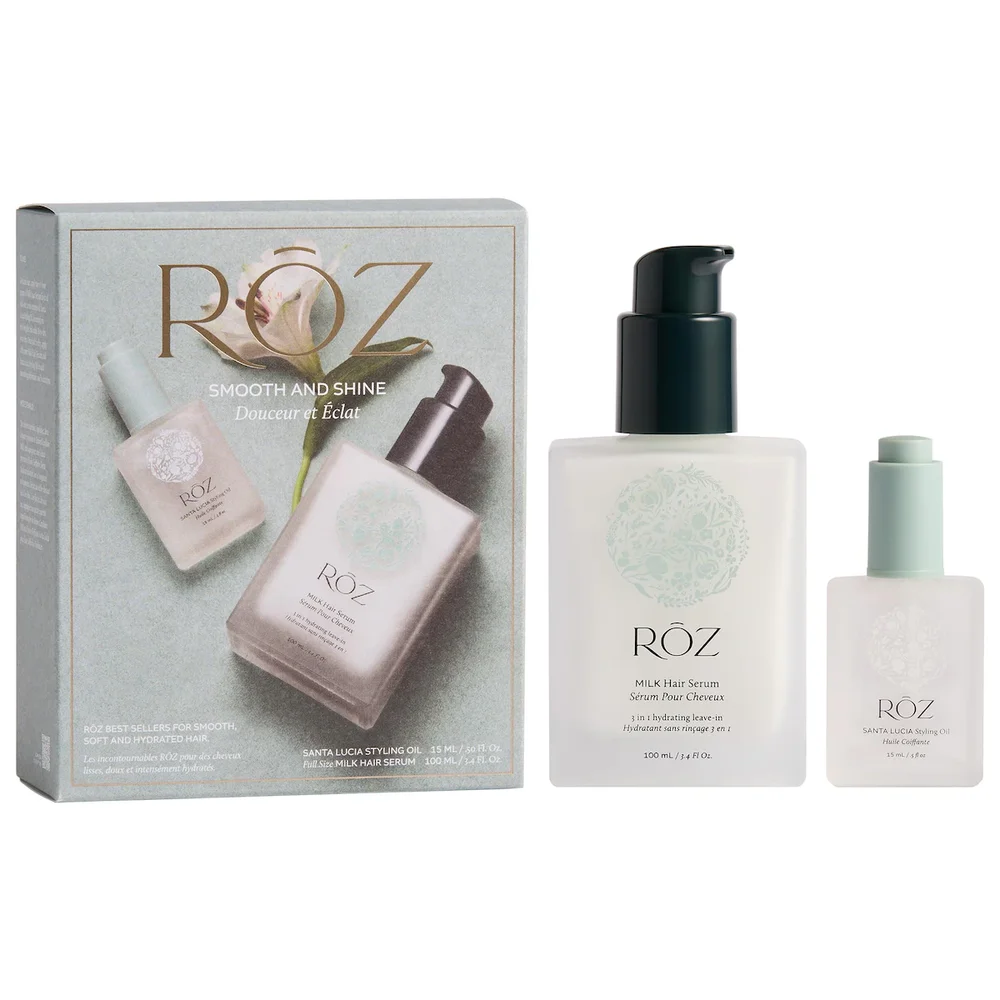 Smooth & Shine Hair Oil & Serum Gift Set