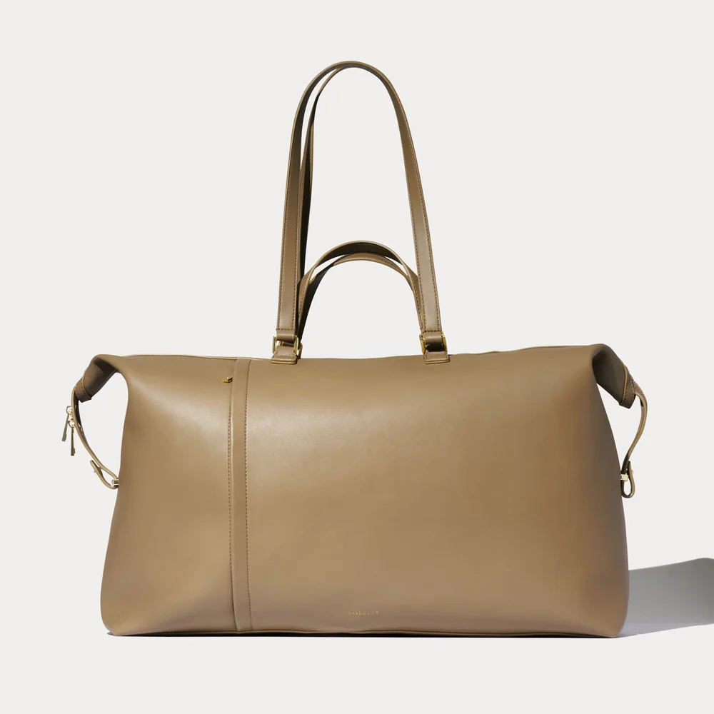 Bandolier Weekender Bag - Khaki/Gold