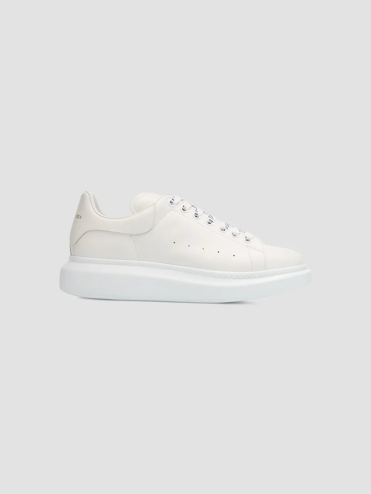 Oversized Leather Platform Sneakers