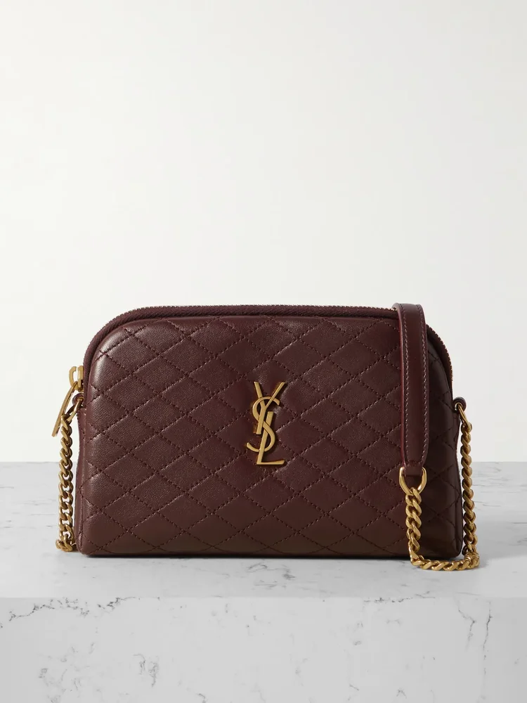 Gaby medium quilted leather shoulder bag