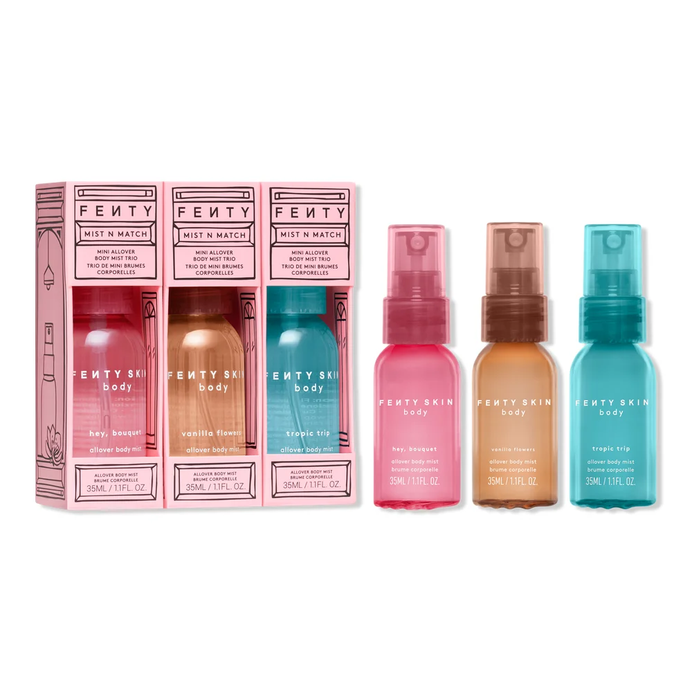 Mist N Match Mini Allover Body Mist Trio