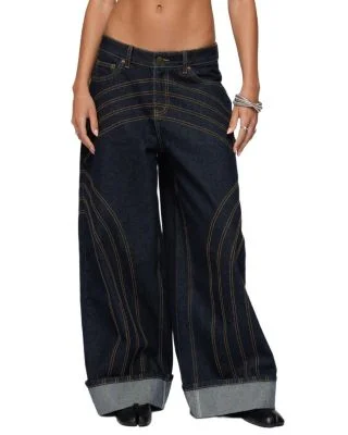 Neenah Stretch Low Rise Straight Leg Jeans