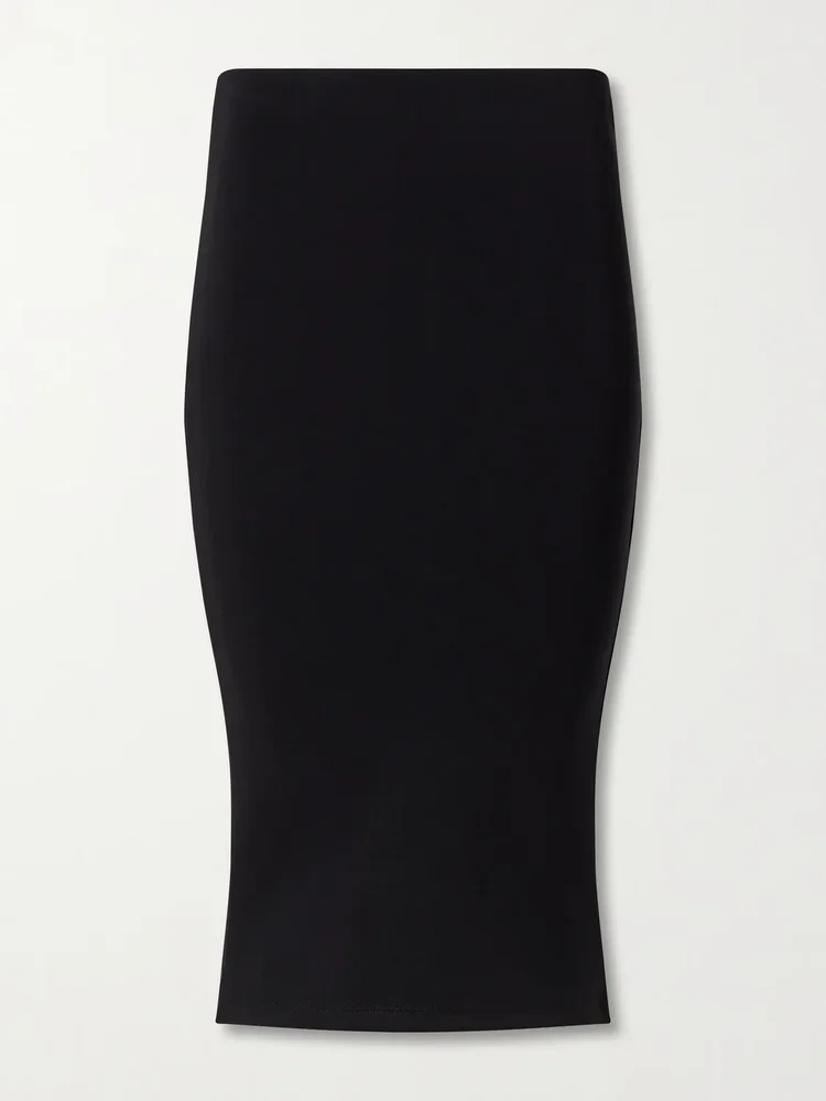 Sheryl stretch-jersey midi skirt