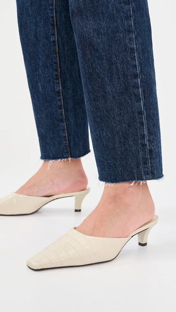 Jeanne Heeled Mules