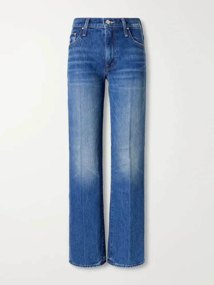 The Mid Rise Rambler Skimp straight-leg jeans