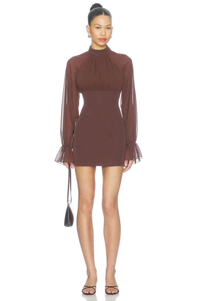 Meridith Long Sleeve Mini Dress