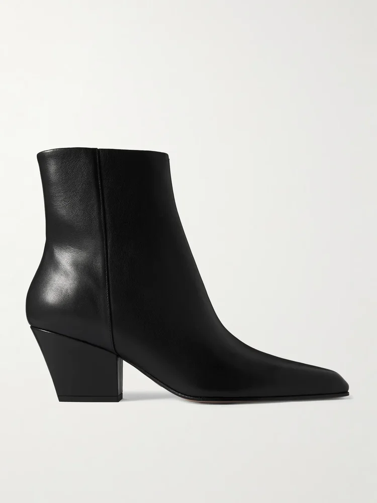 Jane leather ankle boots
