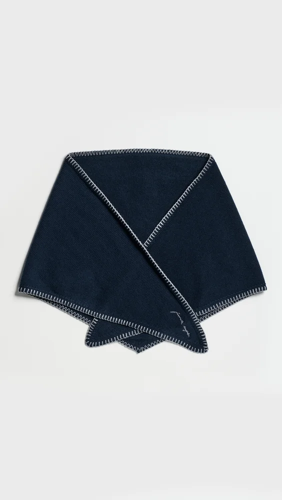 The Stitched Triangle Scarf