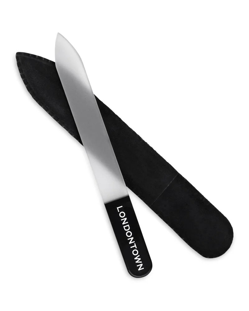 Black Glass Nail File