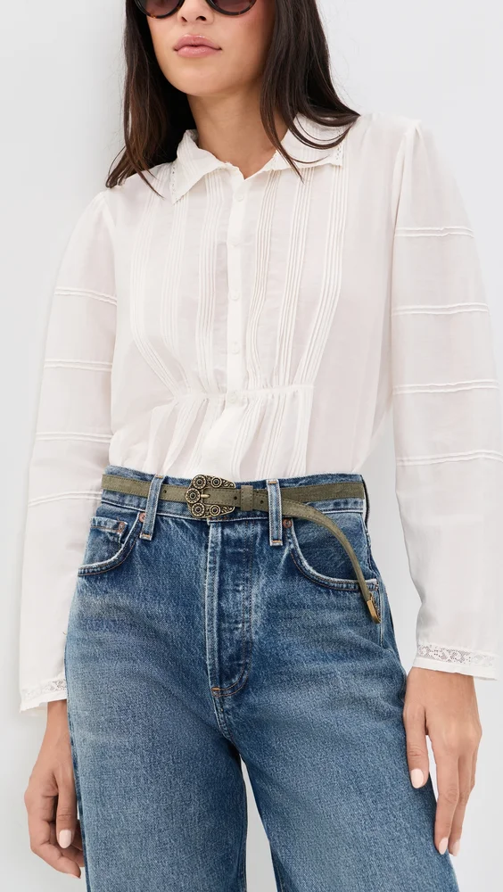 Elphie Suede Belt