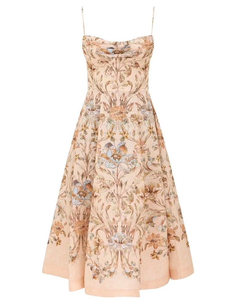Zimmermann Ascent Tuck Midi Dress