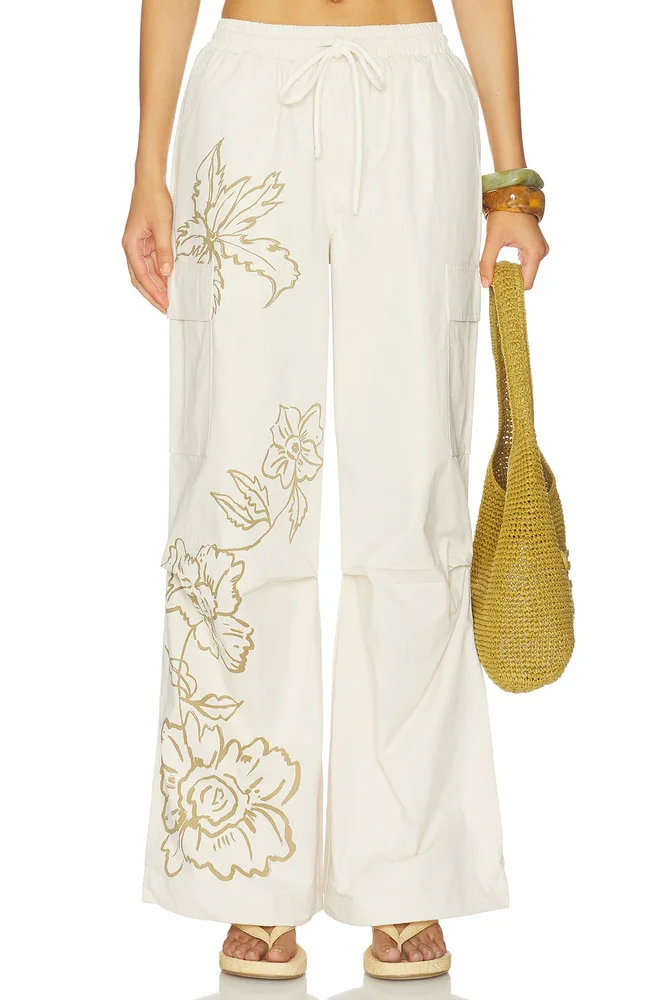 Cotton Parachute Pant