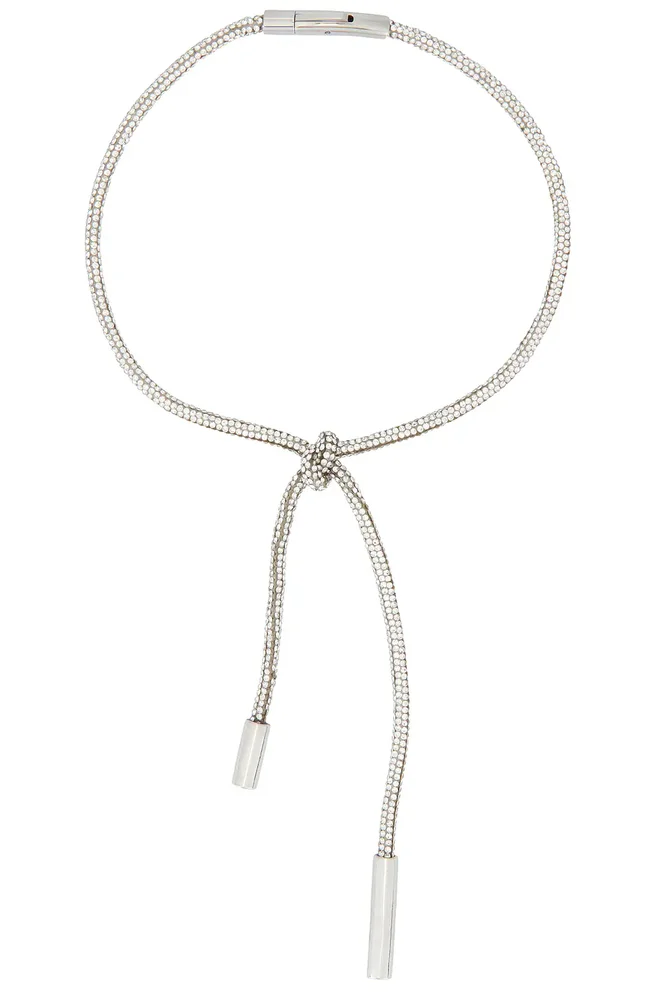 Crystal Knot Necklace