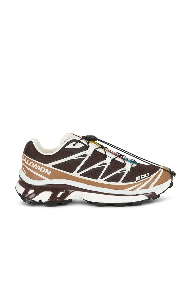 XT-6 Sneaker in Black Coffee Burro Bitter Chocolate