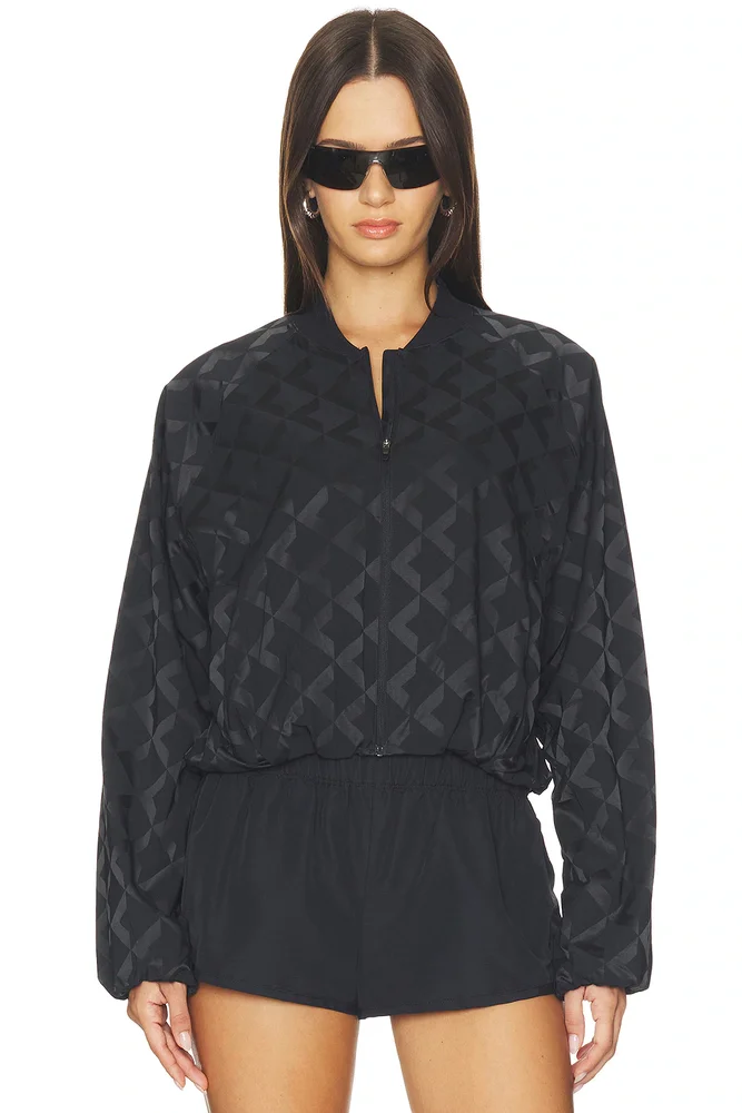 Monogram Satin Track Jacket lululemon