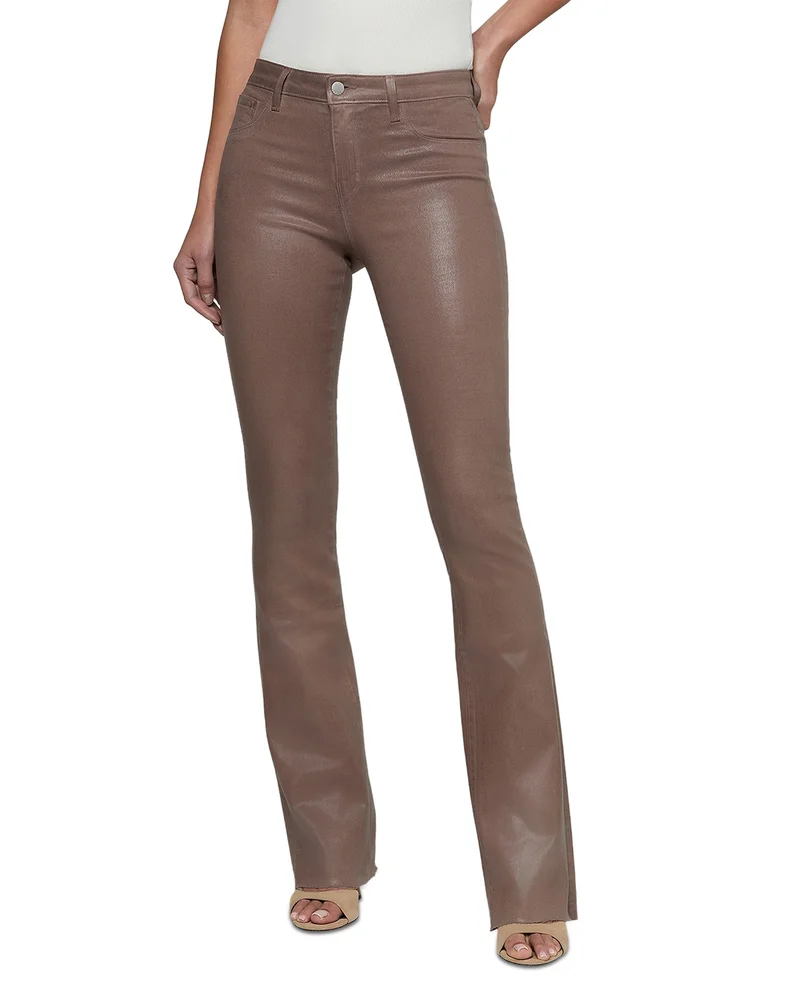 Ruth High Rise Straight Jeans in Cardamom Coated