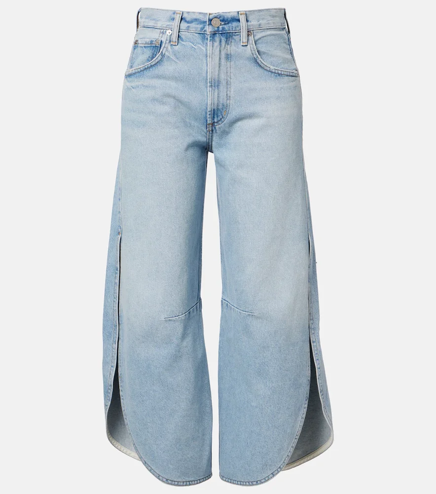 Tulip barrel-leg jeans