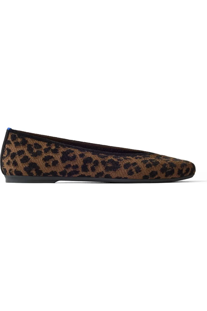 The ReVelvet Max Square Toe Ballet Flat